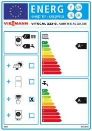 Viessmann Vitocal 222-S, Typ AWBT-E-AC 221.C16