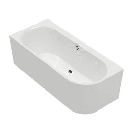 Villeroy & Boch Oberon 2.1 Eck-Badewanne, mit Schürze weiß 180x80 cm, links