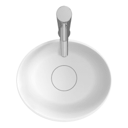 Riho Aufsatzwaschtisch Oval Solid Surface Durchmesser 38 cm