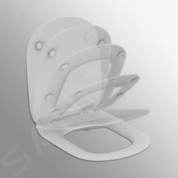 Grohe Rapid SL Wand-WC Set mit Softclose-Sitz und Betätigungsplatte Skate Air, Chrom