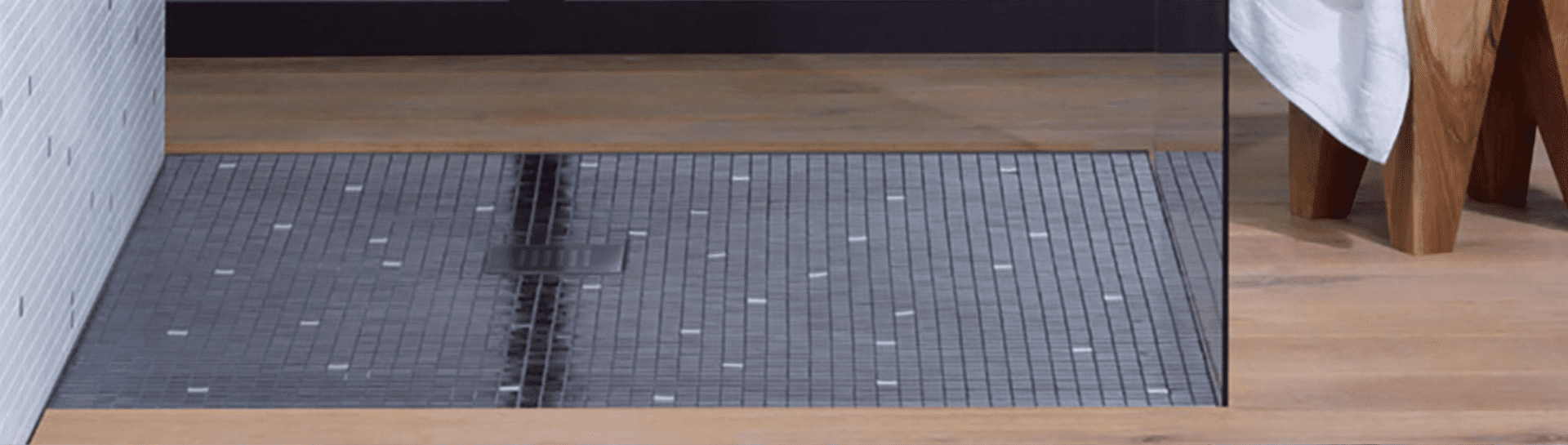 Befliesbare Duschelemente