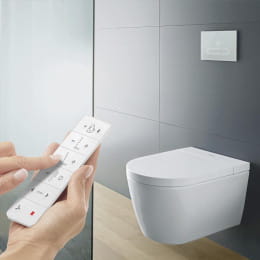 Duravit Set SensoWash Starck f Lite Compact Dusch-WC Komplettanlage