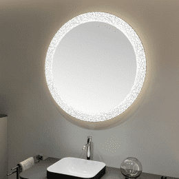 Duravit Happy D.2 Plus Spiegel mit LED-Beleuchtung, Sensor Version Weiß Matt 700x47x700 mm