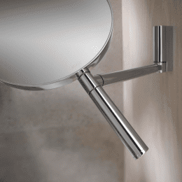 Keuco PLAN Kosmetikspiegel, Vergrößerung 1-fach, 5-fach chrom