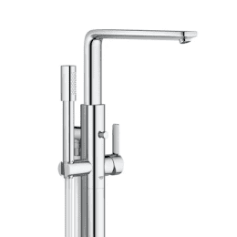 Grohe Lineare Wannenarmatur, Bodenmontage, verchromt
