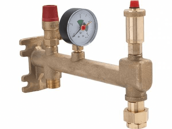 ZILMET Gefäßanschlußgruppe für Heizung SV 3 bar