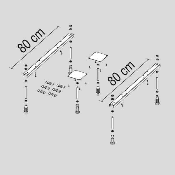 Riho Badewannenfüsse 07