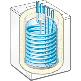 Weishaupt Paket WAS 100 Bloc-Eco (eckig) Trinkwasserspeicher untergebaut für WTC-GW-B