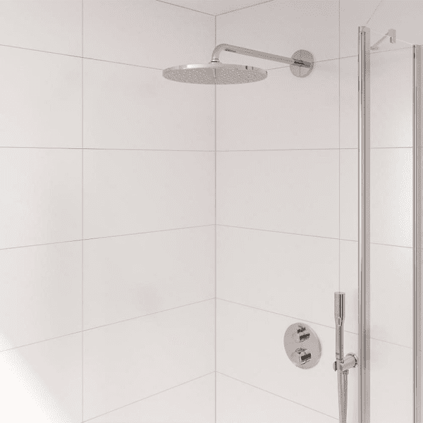 Grohe Precision SmartControl Brauseset mit Thermostat für Unterputzmontage, Durchmesser 31 cm, Chrom