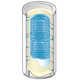 Weishaupt Energiespeicher WES 910 Aqua/ Cas, mit Trinkwasser-Wärmetauscher