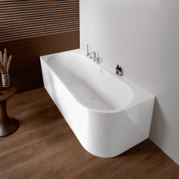 Villeroy & Boch Oberon 2.1 Eck-Badewanne, mit Schürze weiß 180x80 cm, links