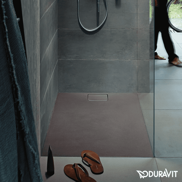 Duravit Stonetto Duschwanne, 1200x800 mm, grau matt