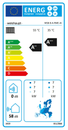 Weishaupt Paket WSB 8-A-RME-AI Luft/Wasser-Splitblockwärmepump inkl. Kühlung