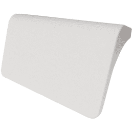 Riho Kopfkissen Still, magnetisch, weiß mit Acrylstreifen LED Licht