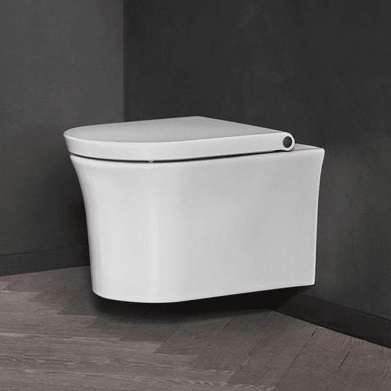 Duravit White Tulip Wand-WC Rimless mit HygieneGlaze