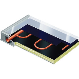 Viessmann Vitosol 100-FM, Typ SH1F Waagerechter Solarkollektor