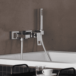 Grohe Eurocube Badewanne Einhebelmischer, verchromt