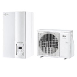 Fujitsu Splitt-Wärmepumpe Fujitsu Waterstage Comfort (R 32), 6 kW, WSYA080ML3 / WOYA060KLT