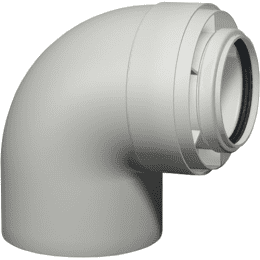 Viessmann Abgas AZ-Bogen 87° PPS, konzentrisch