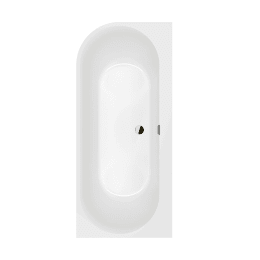 Villeroy & Boch Oberon 2.1 Eck-Badewanne, mit Schürze weiß 180x80 cm, rechts