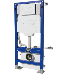 Sanibroy Saniwall Pro UP Glas WC-Vorwandelement mit Hebeanlage – Geberit Duofix, weiß