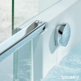 Duravit Shower + Bath Badewannne mit Duschzone, 170x75 cm rechts, weiß klar