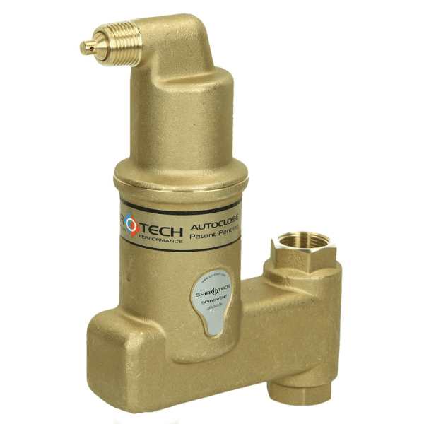 SpiroVent Solar AutoClose vertikal - 3/4''IG