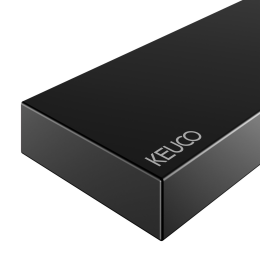 Keuco Edition 11 Wannenarmatur bodenstehend, schwarz matt