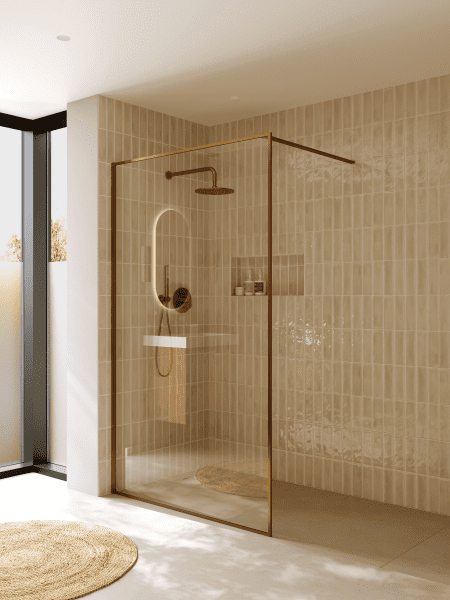 Riho Define Walk-in 400 Duschglas