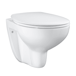 Grohe Bau Ceramic WC mit WC-Sitz SoftClose, Rimless, Alpinweiß