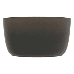 Riho Oval Aufsatzwaschtisch 38x33x20 cm frosted umber