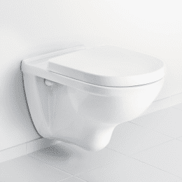 Villeroy & Boch O.novo - Wand-WC mit Sitz SoftClosing, DirectFlush, alpinweiß