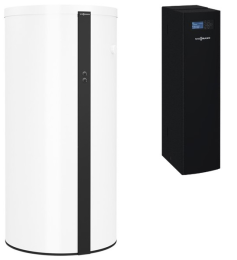 Viessmann Vitocell 120-E SVW 910l S1 vitopearlwhite, Vitotrans 353 PBMA