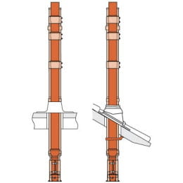 Weishaupt Grundbausatz WAL-PP-4-DD-125/80-1,0-INOX DN125/80, raumluftunabhängig