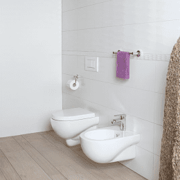 Azzurra Wand-Tiefspül-WC MINI NUVOLA 350x335x460mm aus Keramik weiß