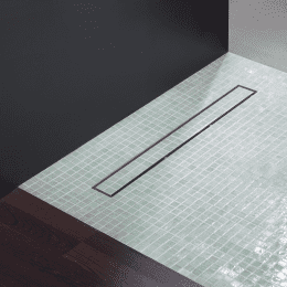 Repabad barrierefreies Bodenelement mit TECE Duschrinne superflach