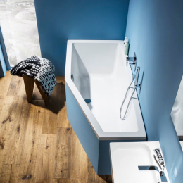 repaBAD Livorno Eco 170/75 rechts Farbe Weiss