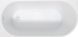 Duravit DuraSenja Eck-Badewanne 150x75cm, Ecke links 700576, weiß