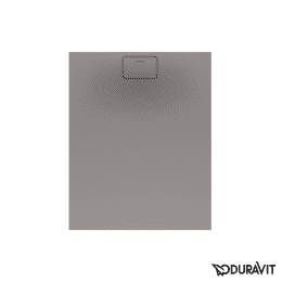 Duravit Stonetto Duschwanne, 1000x800 mm, grau matt