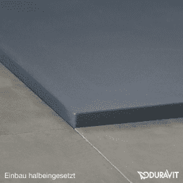 Duravit Stonetto Duschwanne 1200x900 mm, grau matt