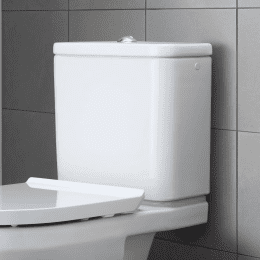 Duravit DuraStyle Basic Spülkasten Seitenanschluss Dual Flush weiß, Anschluss rechts/links