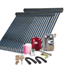 SUNEX Solarpaket HP Aufdachmontage 12,11 m² ohne Speicher