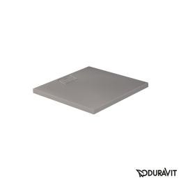 Duravit Stonetto Duschwanne 900x900 mm, grau matt