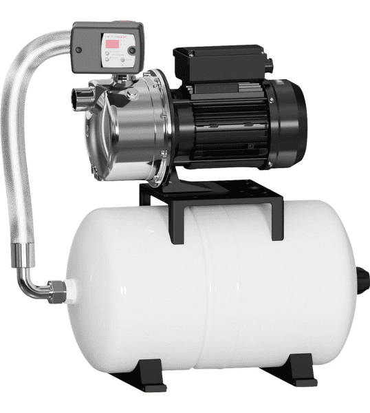 evenes Hauswasserwerk Evenes Comfort mit 20 L wartungsfreiem Membrandruckbehälter, 230 Volt