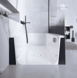Artweger Joice Walk In+ Wanne 1600 x 850 mm weiß