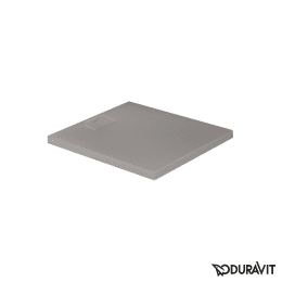 Duravit Stonetto Duschwanne, 900x800 mm, grau matt