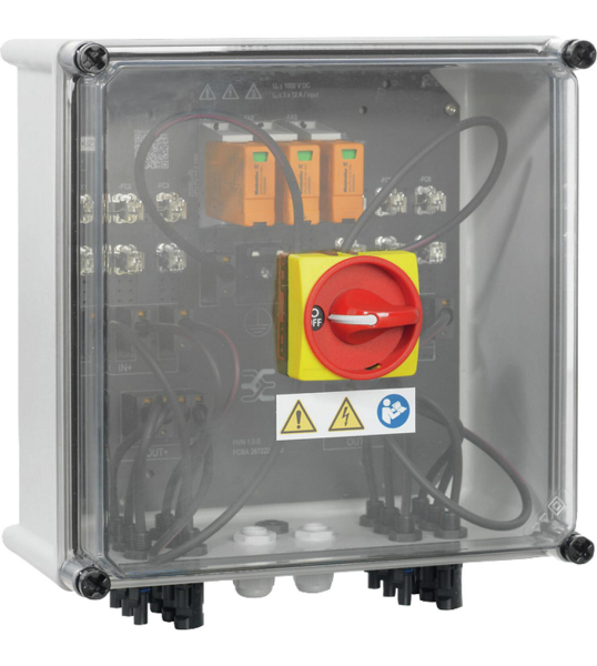 Weidmüller GAK für PV 1MPP, 3E/3A, Tpy I+II, WM4C, Schalter, Si.Halter - 0% MwSt (Angebot gemäß §12