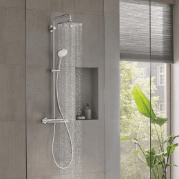 Grohe Euphoria System 260 Duschsystem mit Thermostatbatterie und Aquadimmer