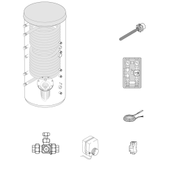 Weishaupt Energiespeicher Paket WES 910-A-C für WWP S 14-18 ID