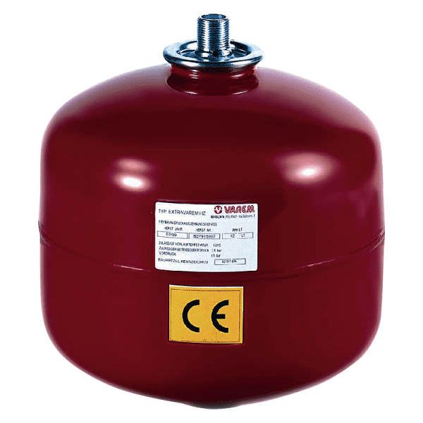 VAREM Ausdehnungsgefäß (o. R) 18 Ltr. Extravarem LR 18l mit Flansch